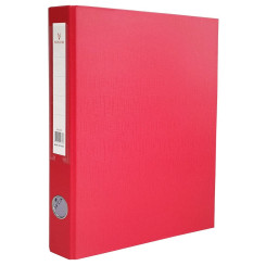 Папка картонная на 2 кольцах 533RE - А4 - 35 мм - Красная
