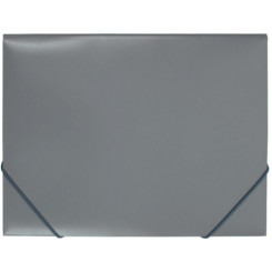 Папка на резинке РР988 - А4 - 500 мкм - Серая