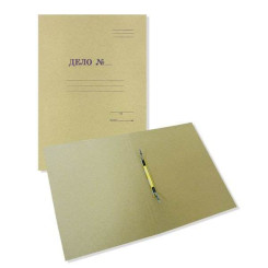 Скоросшиватель из картона Дело - 0,8 мм - А4 - Серый