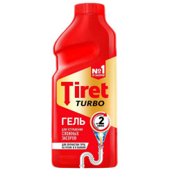 Средство для прочистки канализационных труб Tiret Turbo - 500 мл