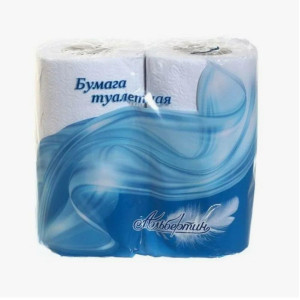 Туалетная бумага Альбертин - 4 рулона