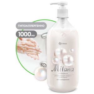 Мыло жидкое Grass Milana Жемчужное - 1000 мл