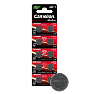 Батарейка алкалиновая Camelion - LR44 - 1,5 V - 1 штука