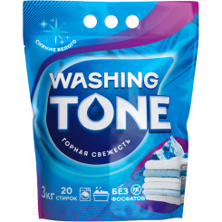 Стиральный порошок Washing Tone Горная свежесть - 3 кг - Автомат