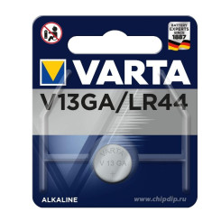 Батарейка алкалиновая Varta - LR44 - 1,5 V - 1 штука