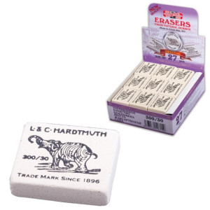 Ластик Koh-i-nor Elephant 300/30 - 35,5*28,5*10мм - Белый
