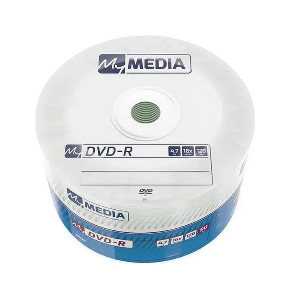 Диск DVD-R MyMedia - 16х - 4,7 Гб - 50 шт Диск DVD-R MyMedia - 16х - 4,7 Гб - 50 шт