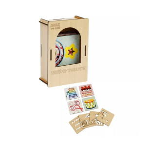 Трафарет Три Совы Ассорти - 8 деталей