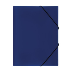 Папка на резинке Стамм - А4 - 500 мкм - Синяя