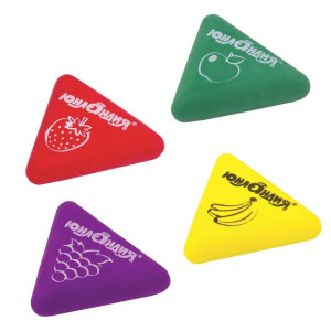 Ластик Юнландия Трио - 35*35*10 мм - Ассорти