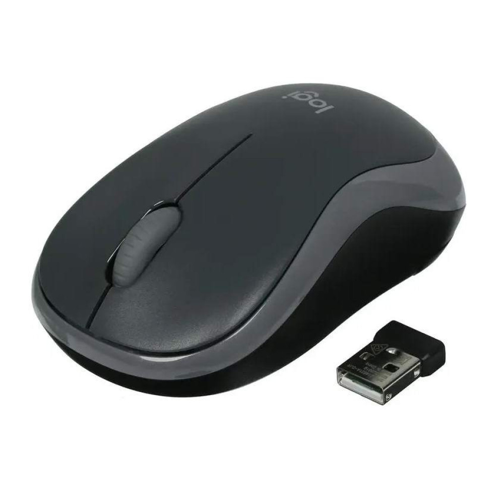 Мышь беспроводная Logitech М185 - Серая Мышь беспроводная Logitech М185 - Серая