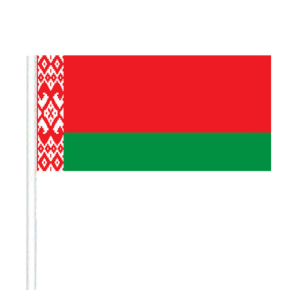 Флажок Рес­пуб­ли­ки Бе­ла­русь - махательный - 241*100 мм