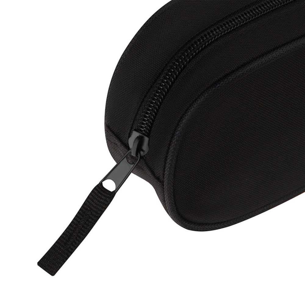 Пенал-косметичка Forst Classic Black - 210*90*50 мм - Овальный Пенал-косметичка Forst Classic Black - 210*90*50 мм - Овальный