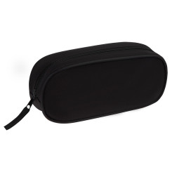 Пенал-косметичка Forst Classic Black - 210*90*50 мм - Овальный Пенал-косметичка Forst Classic Black - 210*90*50 мм - Овальный