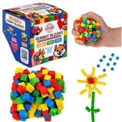 Конструктор-пластилин Gummy Blocks - 4 цвета