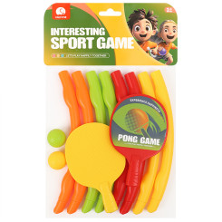 Игра Sport Game - 2 ракетки, 2 мячика, обруч сборный Игра Sport Game - 2 ракетки, 2 мячика, обруч сборный