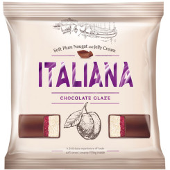 Конфеты Italiana - желейная прослойка - вкус чернослива - 180 г