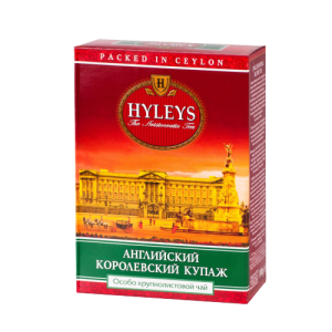 Чай чёрный Hyleys - Английский королевский купаж - 100 грамм