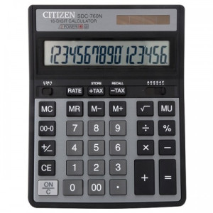 Калькулятор Citizen SDC760 - 16 разрядов