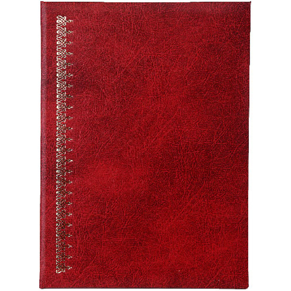 Папка адресная Виньетка - А4- бумвинил - Красная Папка адресная Виньетка - А4- бумвинил - Красная