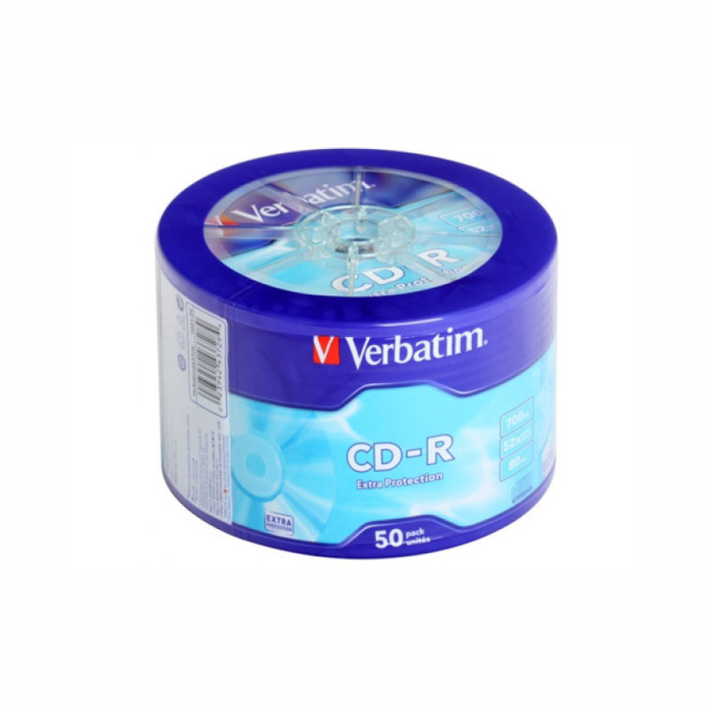 Диск CD-R Verbatim Extra Protection 52x - 700 Мб - 1 шт Диск CD-R Verbatim Extra Protection 52x - 700 Мб - 1 шт