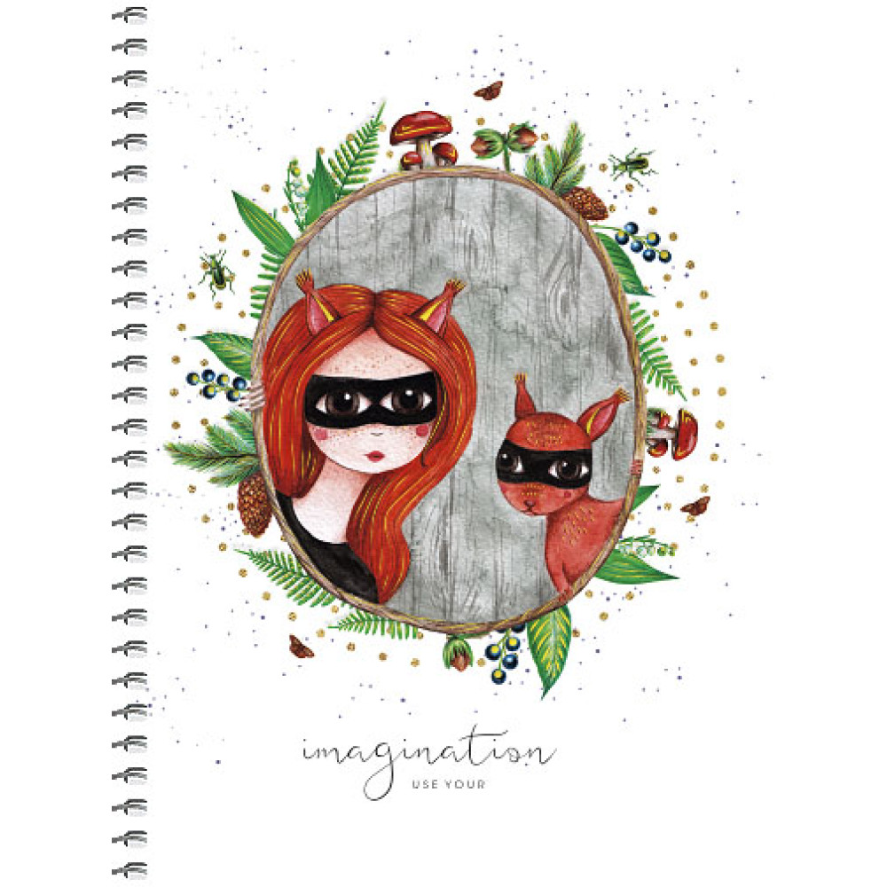 Тетрадь Школярик - B6 - клетка - 150 листов - тиснение фольгой Тетрадь Школярик - B6 - клетка - 150 листов - тиснение фольгой