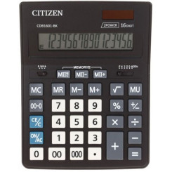 Калькулятор бухгалтерский настольный Citizen CDB-1601 - 16 разрядный
