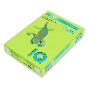 Бумага цветная IQ Color - А4 - 80 г/кв.м - 500 листов - Зеленая липа