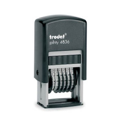 Мини-нумератор Trodat - 3,8 мм - 6-разрядный