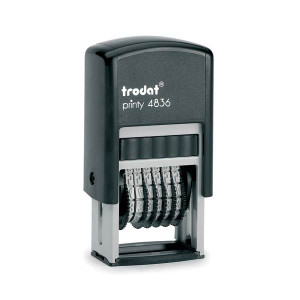 Мини-нумератор Trodat - 3,8 мм - 6-разрядный