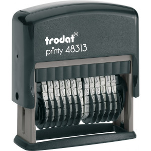 Нумератор полуавтоматический Trodat - 3,8 мм - 13-разрядный