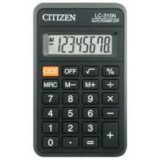 Калькулятор карманный Citizen LC 310N - 69*113 мм - 8 разрядов