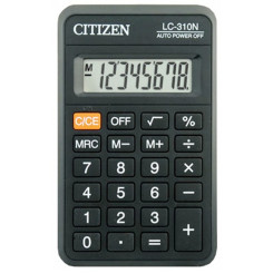 Калькулятор карманный Citizen LC 310N - 69*113 мм - 8 разрядов