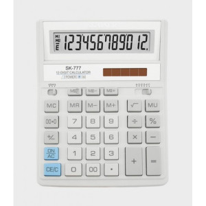 Калькулятор SKAINER SK-777WH - 12 разрядный - 157*200*32