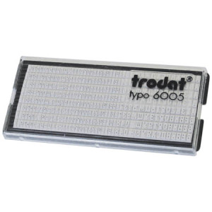 Сменная касса для штампа Trodat 6005 - 3 мм, 4 мм
