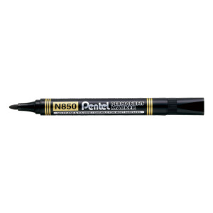 Маркер перманентный Pentel - 1-2 мм - Черный