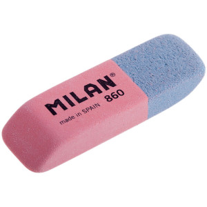 Ластик Milan - 47*14*7 мм - Комбинированный