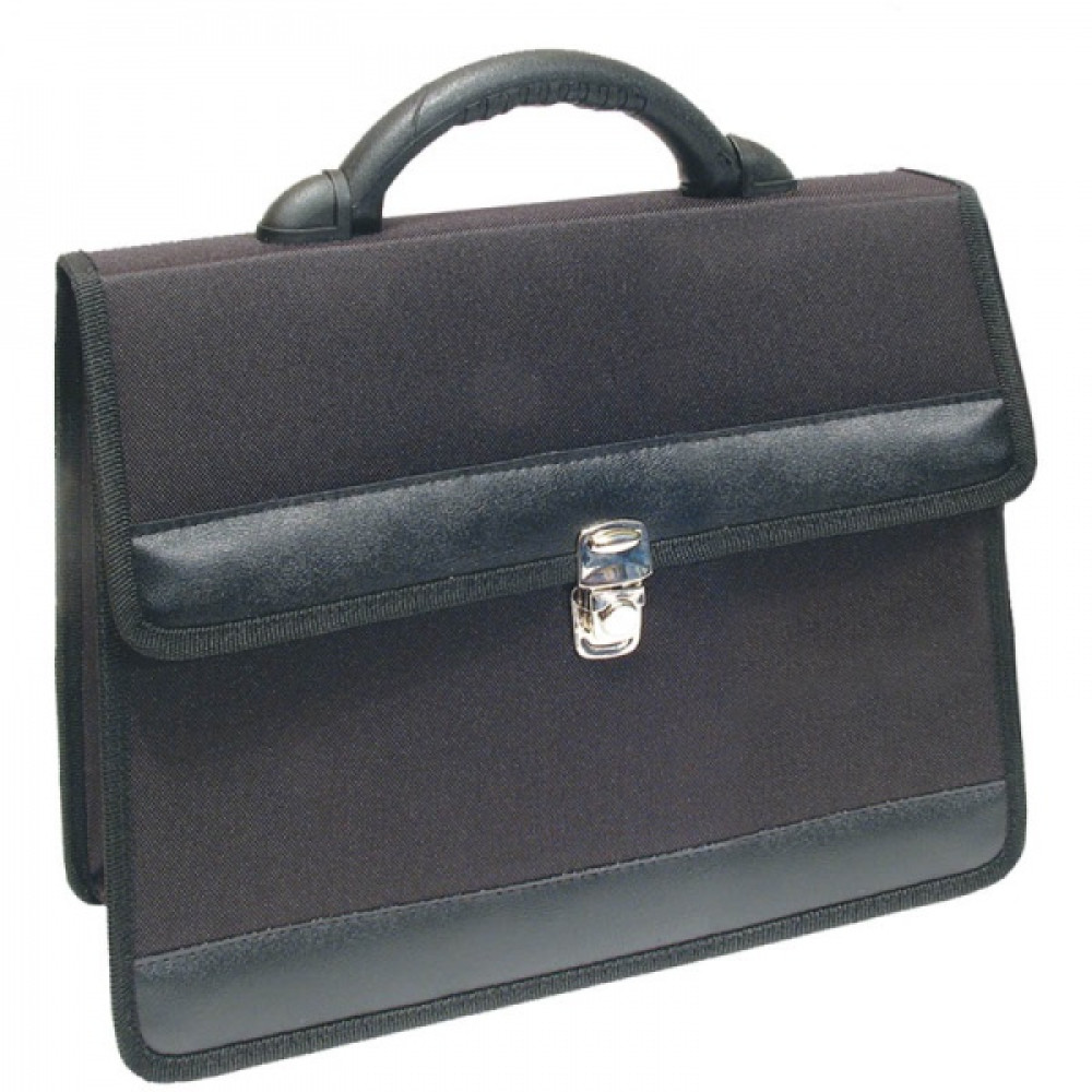 Портфель Pelso - ткань - черный Портфель Pelso - ткань - черный