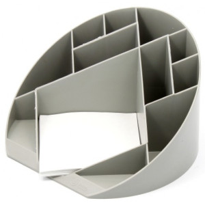 Подставка канцелярская Форум - Серая