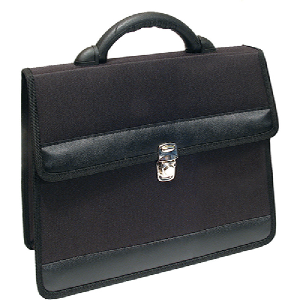 Портфель-папка Приморск - Тканевый - А4 - Черный Портфель-папка Приморск - Тканевый - А4 - Черный