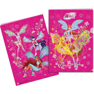 Папка-угол Winx - Голографический рисунок