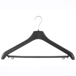 Вешалка костюмная №5Р - Пластик - Черная Вешалка костюмная №5Р - Пластик - Черная