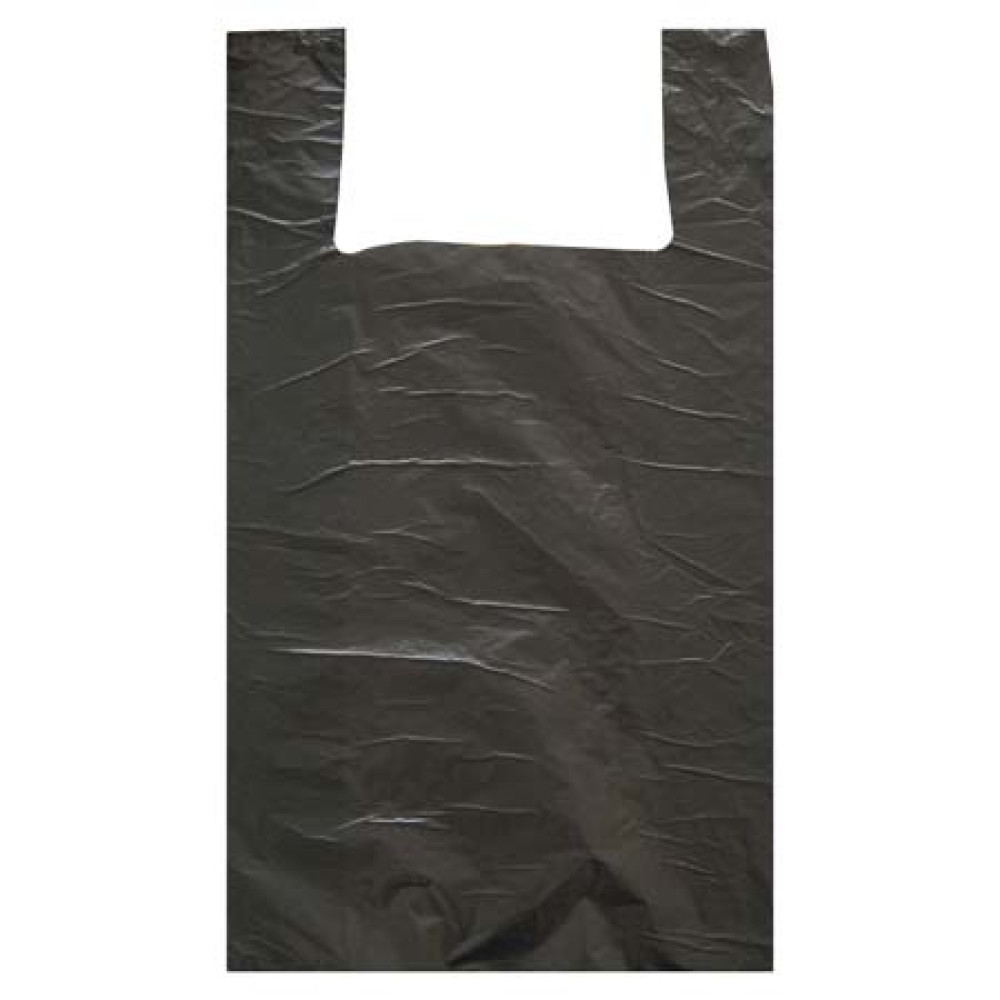 Пакет-майка - 42*47 см - Черный Пакет-майка - 42*47 см - Черный