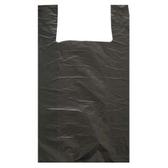 Пакет-майка - 42*47 см - Черный Пакет-майка - 42*47 см - Черный