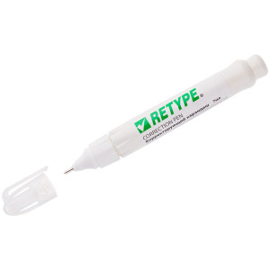 Корректирующая ручка - 07 мл - металлический наконечник