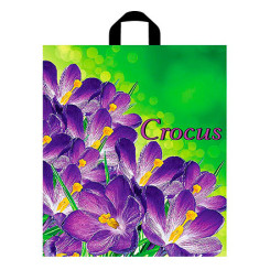 Пакет с петлевой ручкой Крокус - 40*44 см Пакет с петлевой ручкой Крокус - 40*44 см