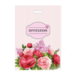 Пакет Invitation - 30-40 см - С прорубной ручкой