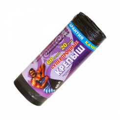 Пакеты для мусора Крепыш - 60 л - 20 штук