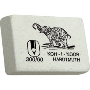 Ластик Elephant 300/60 - Белый