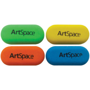 Ластик ArtSpace - Овальный - 35*15*10 мм